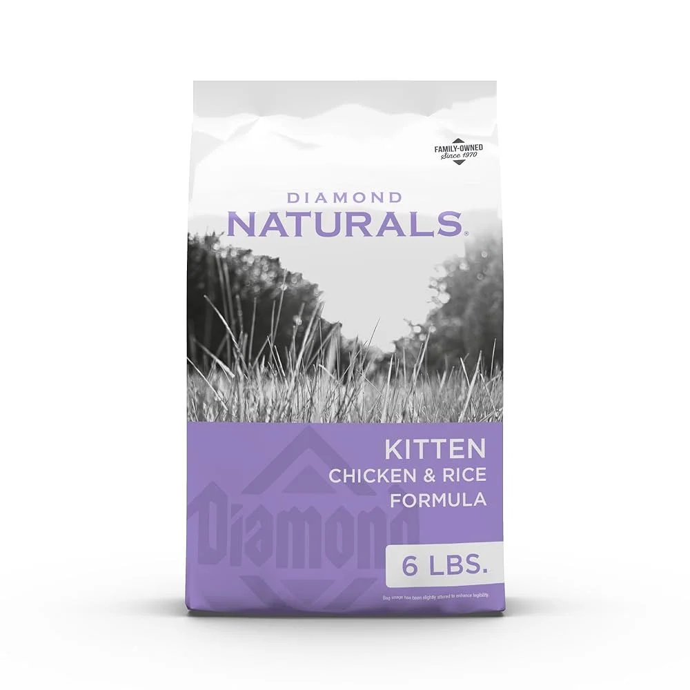 Diamond Naturals Kitten Formula - 1 KG Diamond Naturals Kitten Food Chicken And Rice Formula - 1 KG - Image 1