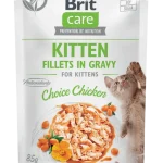 Brit Care Cat Kitten. Fillets in Gravy Choice Chicken