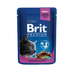 Brit Premium Cat Pouches with Chicken & Turkey
