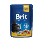 Brit Premium Cat Pouches with Salmon & Trout
